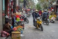 Hanoi traffic Royalty Free Stock Photo